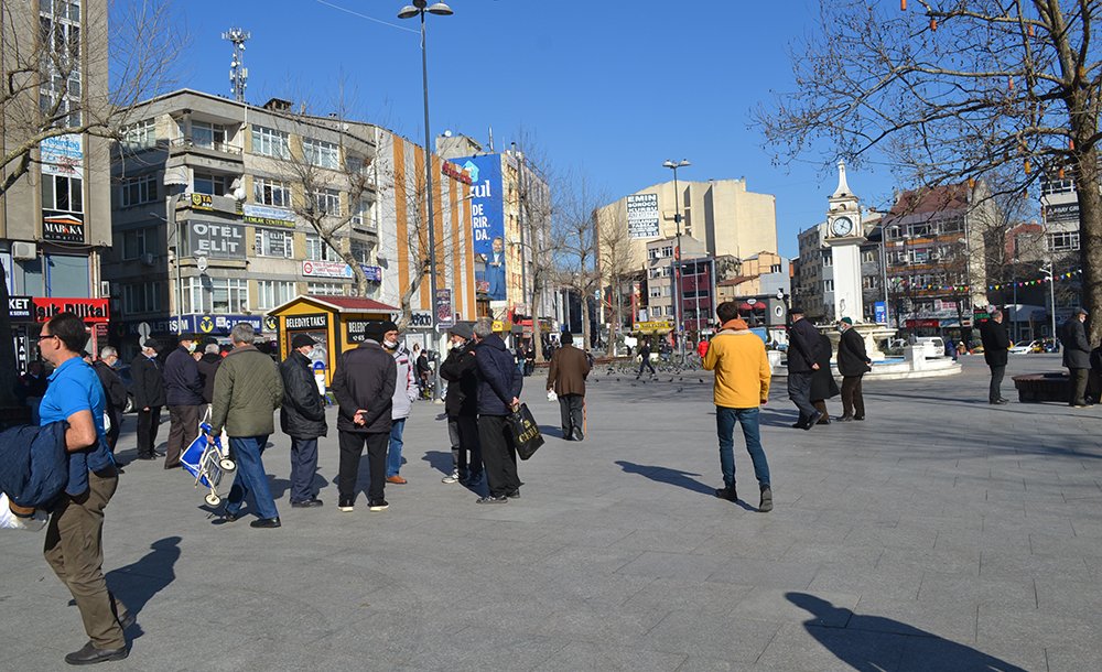 Vatandaşlar Güneşin Tadını Çıkardı 