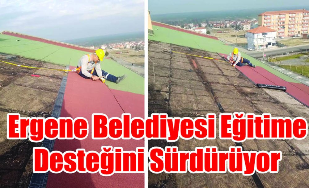 Ergene Belediyesi Eğitime Desteğini Sürdürüyor