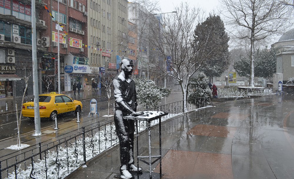 Çorlu'da Kara Kış 