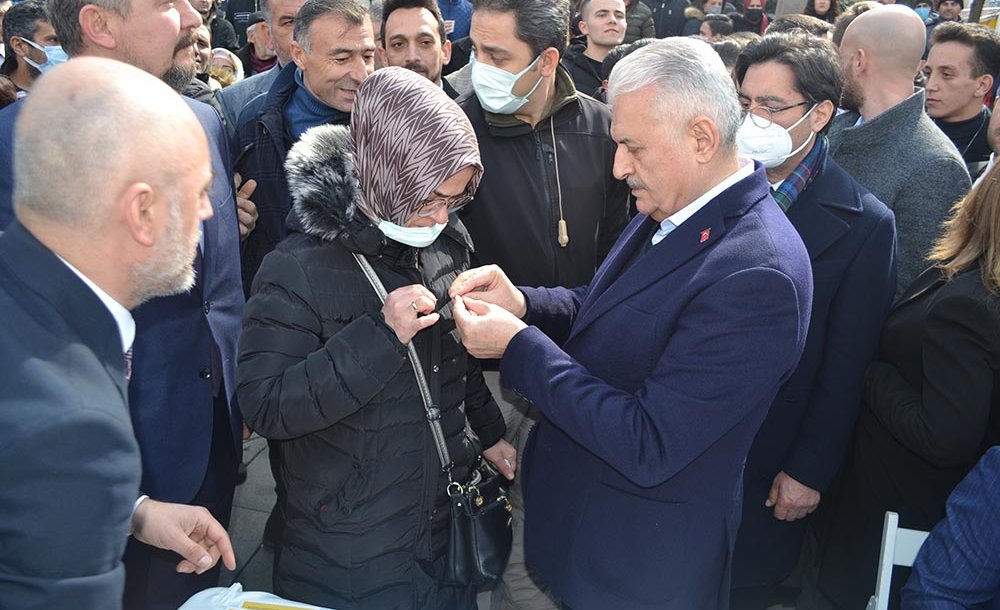 Binali Yıldırım Çorlu'da Coşkuyla Karşılandı