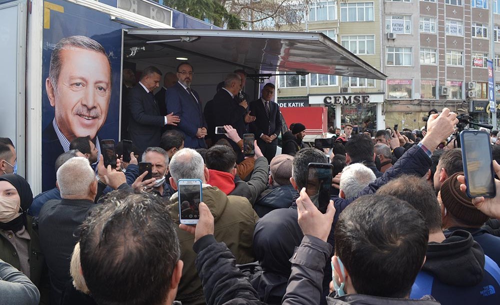 Binali Yıldırım Çorlu'da Coşkuyla Karşılandı