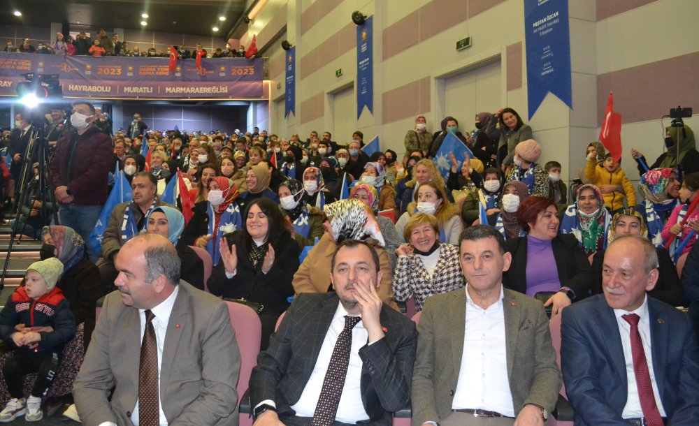 Binali Yıldırım Çorlu'da Coşkuyla Karşılandı