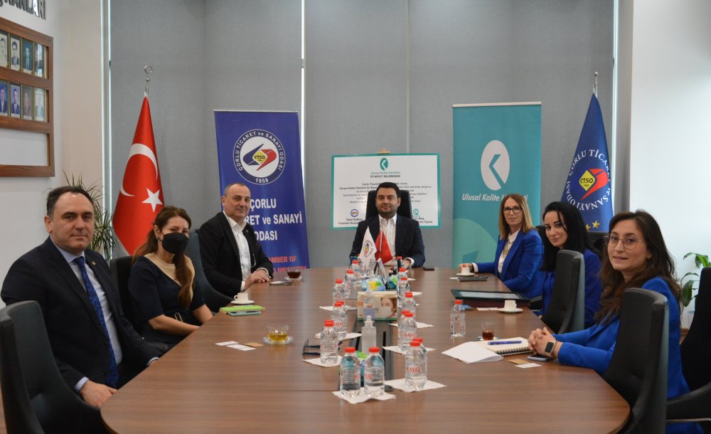 Çorlu Tso Avrupa Kalite Ödülü Sürecini Başlattı