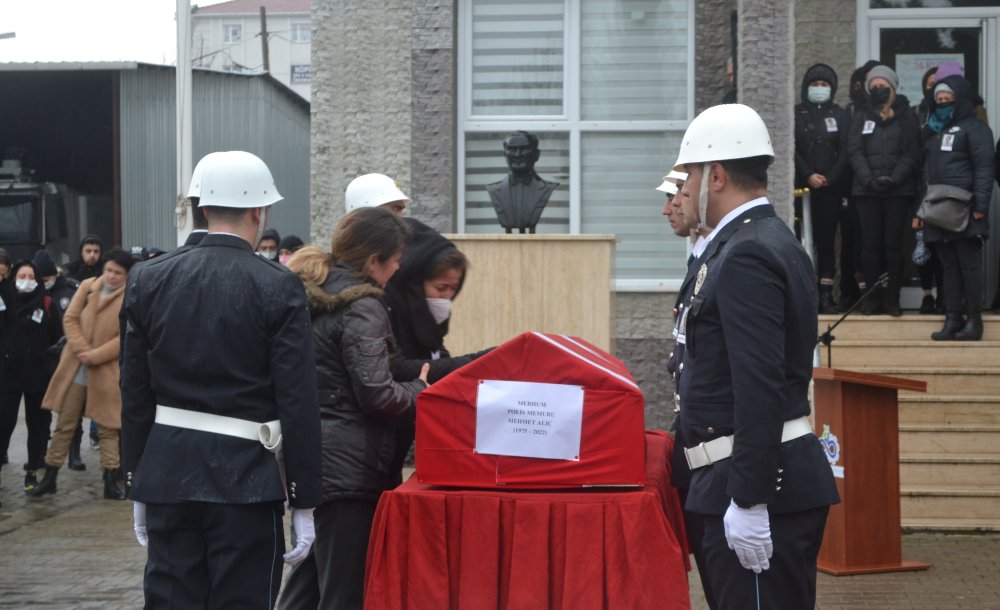 Polis Memuru Mehmet Alıç Son Yolculuğuna Uğurlandı 