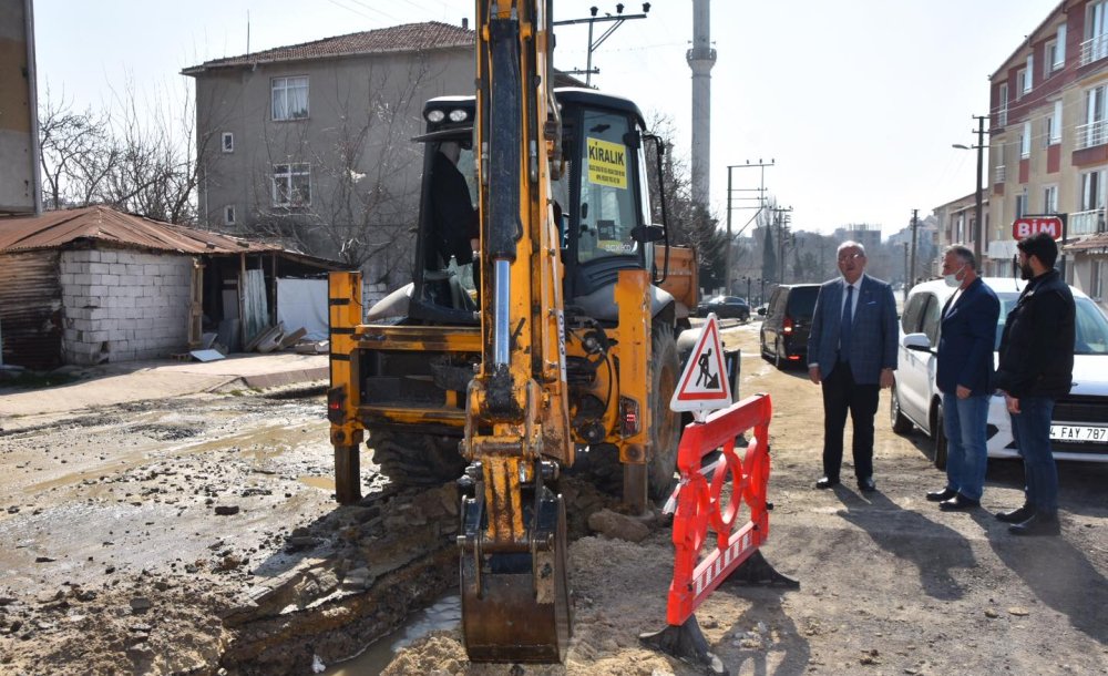 Başkan Albayrak Ergene'de İncelemelerde Bulundu