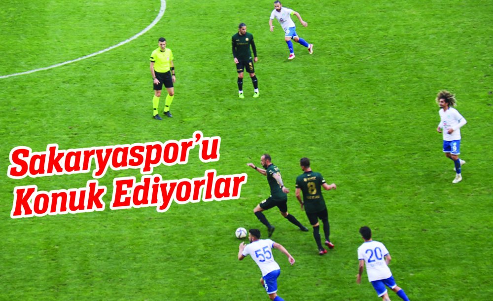 Sakaryaspor'u Konuk Ediyorlar