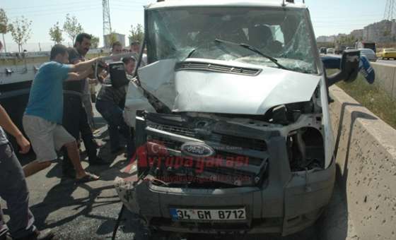 Çorlu`da Kaza 3 Yaralı