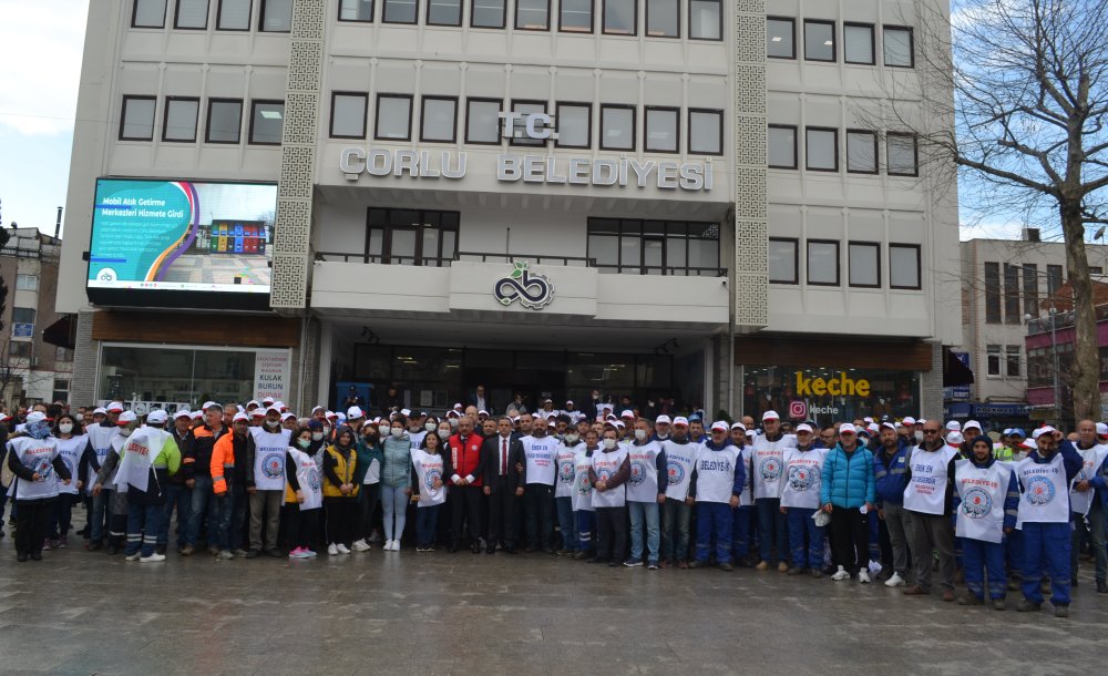 Çorlu Belediyesi'nde Grev Kapıda!