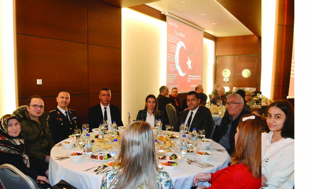 Şehit Yakınları Ve Gaziler İftar Programında Buluştu