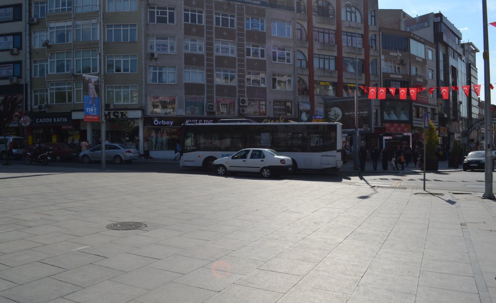 Belediye Otobüsü Yine Yolda Kaldı  