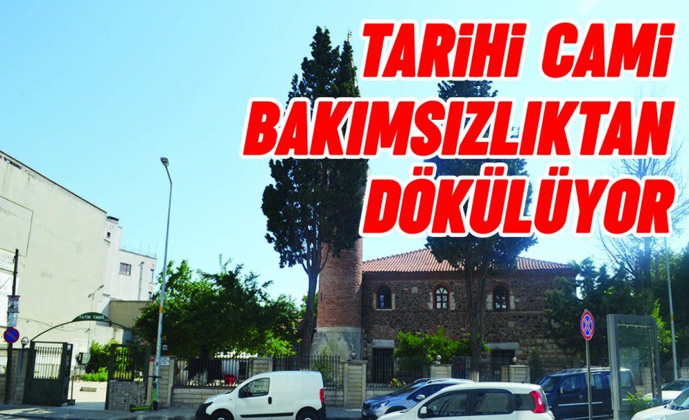 Tarihi Cami Bakımsızlıktan Dökülüyor