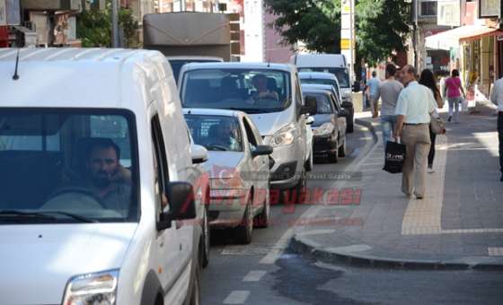 Çorlu Trafiğinde Bayram Yoğunluğu