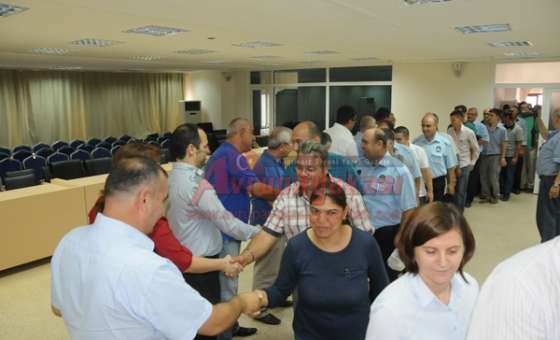 Belediye Yönetimi Personel Ile Bayramlaştı