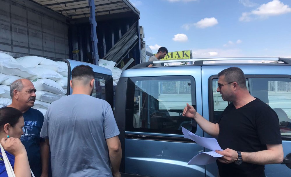 Esnafa 27 Ton Şeker Teslim Edildi 