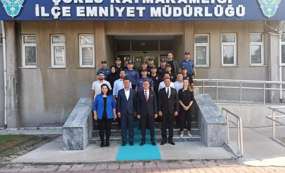 Çorlu'da Bayramlaşma Töreni Yapıldı