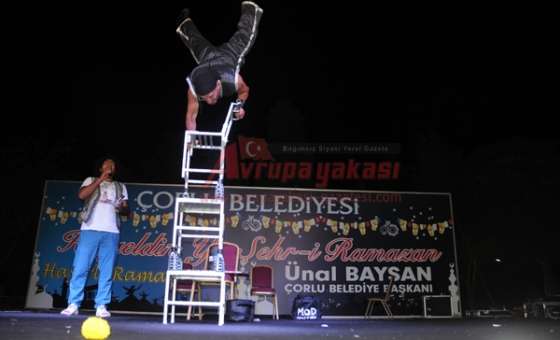 Çorlu Belediyesinin Şenlikleri Bayram Boyunca Da Sürdü