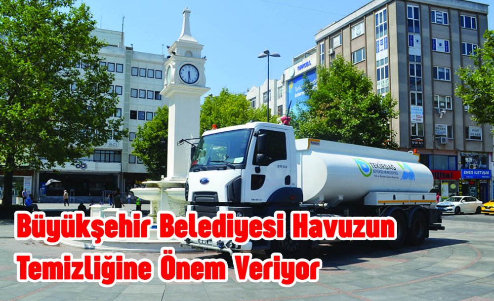 Büyükşehir Belediyesi Havuzun Temizliğine Önem Veriyor