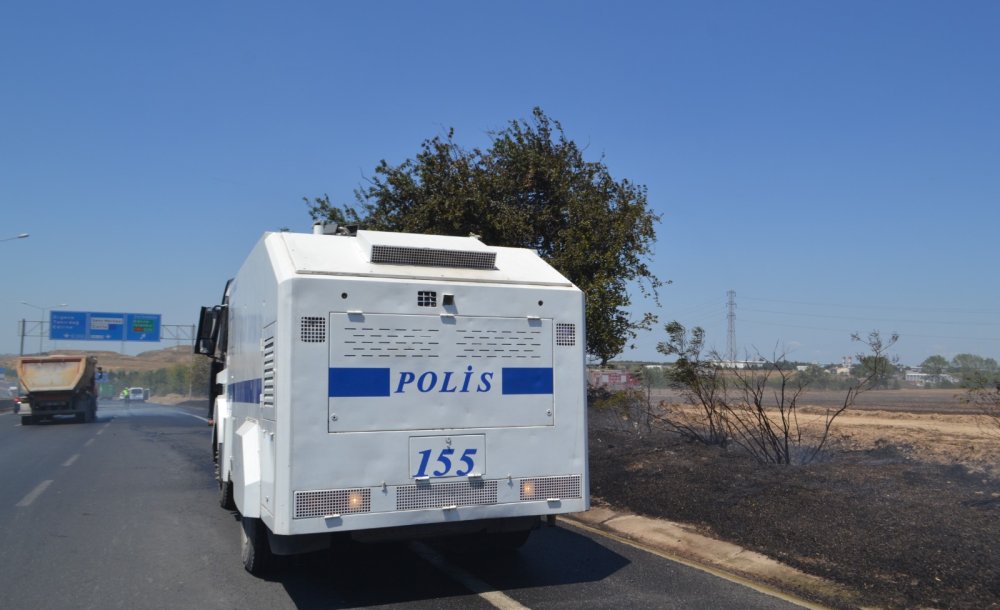 Çorlu'da Toma'lar Yangına Müdahale Edi̇yor