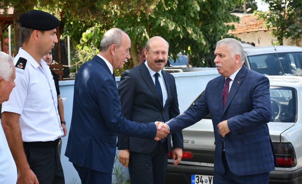 Vali Yıldırım Ve Başkan Hikmet Ata Vatandaşlarla Bir Araya Geldi