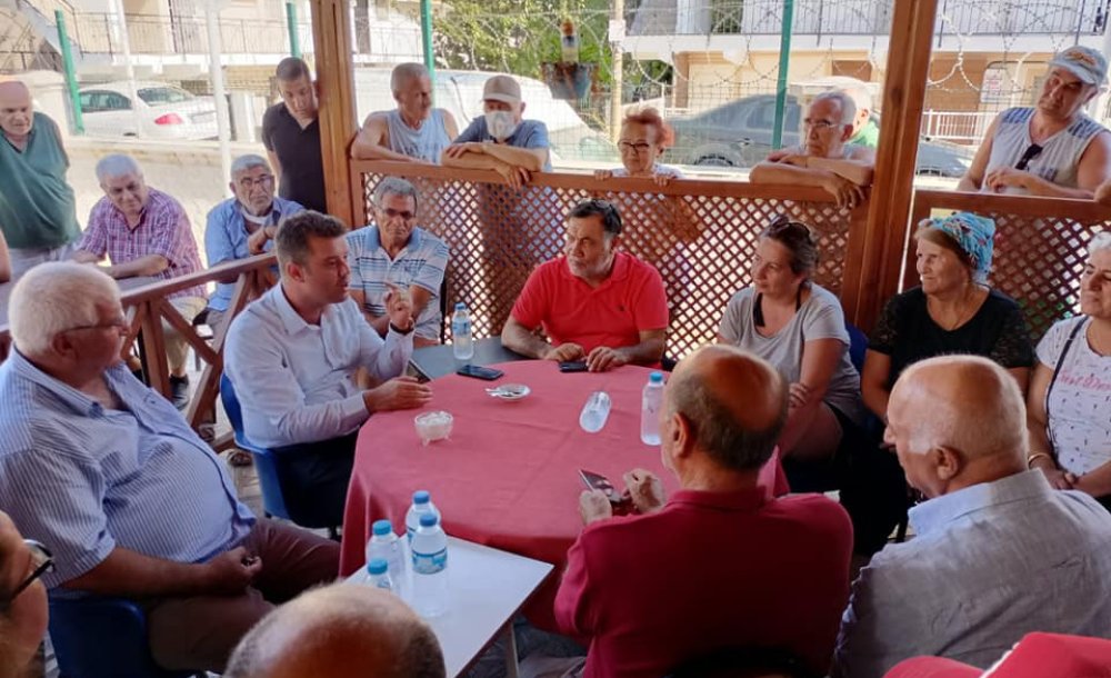 Başkan Sarıkurt Yenice Mahallesi'nde İncelemelerde Bulundu 