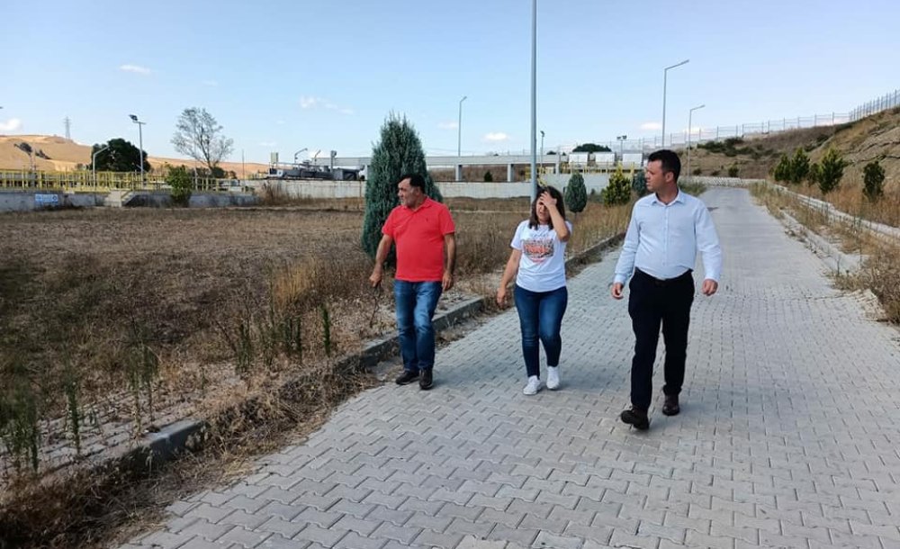 Başkan Sarıkurt Yenice Mahallesi'nde İncelemelerde Bulundu 