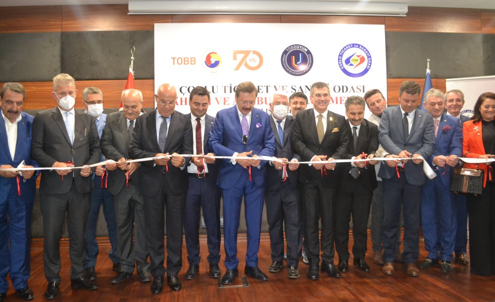 Çorlu Tso'da Tahkim Ve Arabuluculuk Merkezi Açıldı