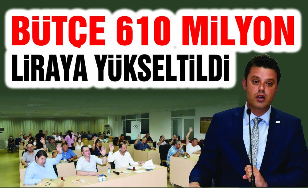 Çorlu Beledi̇yesi̇'ni̇n Bütçesi̇ 610 Mi̇lyon Li̇raya Yükseltildi