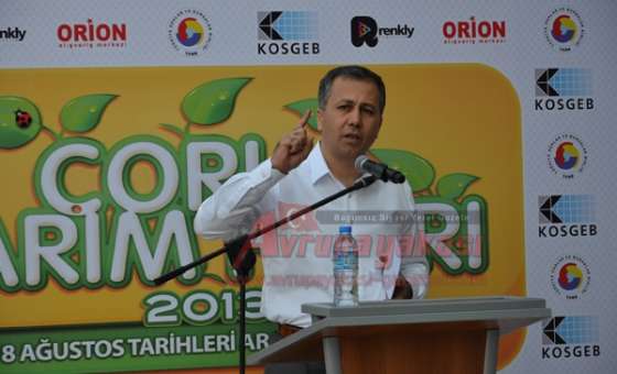 Çorlu Tarım Fuarı Açıldı