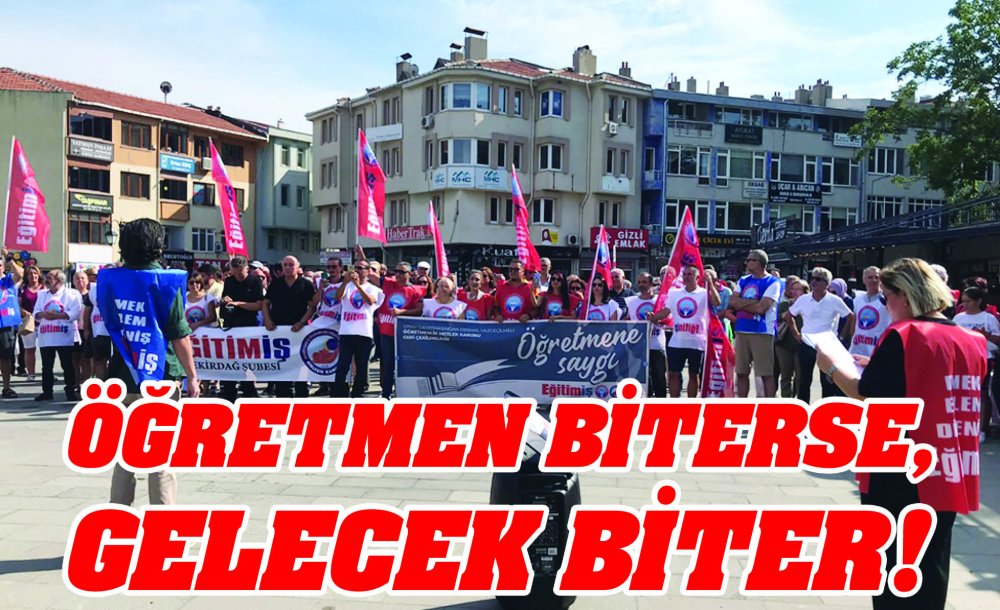 Öğretmen Bi̇terse, Gelecek Bi̇ter!
