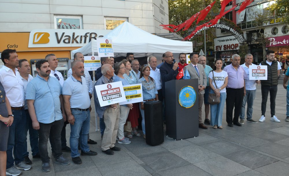 İyi̇ Parti Kokuya Tepki Gösterdi 