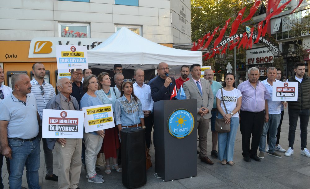 İyi̇ Parti Kokuya Tepki Gösterdi 