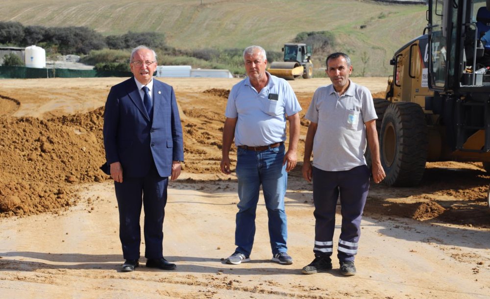 Çorlu Otogarının Bağlantı Yolları Yapılıyor