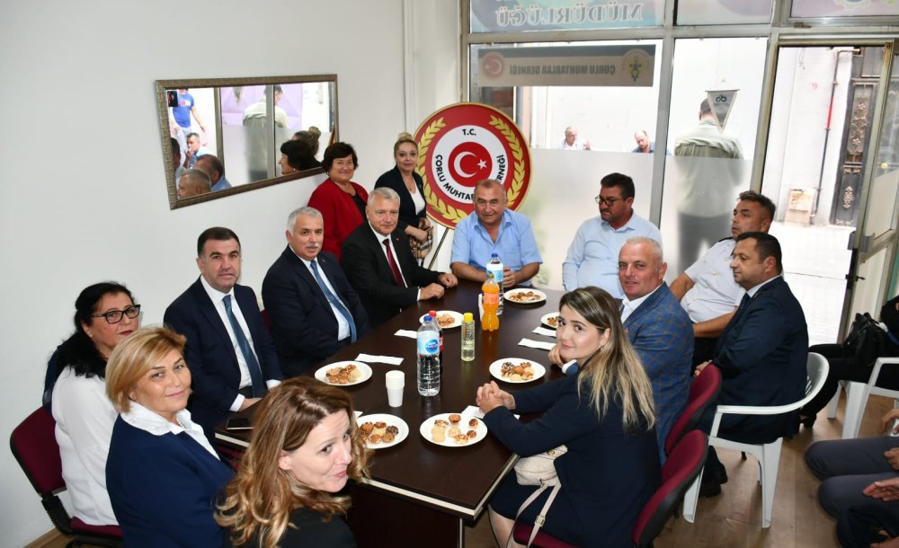 Vali Yıldırım Çorlu'da Halk Toplantısı Yaptı 