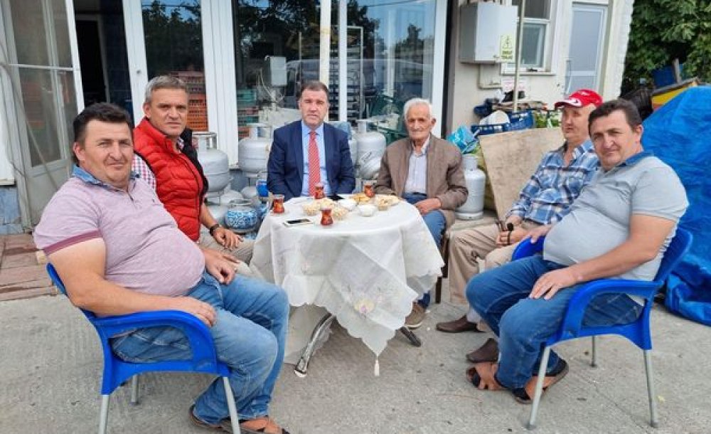 Kaymakam Eldivan Vatandaşlarla Buluşmaya Başladı 