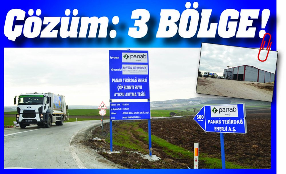 Çözüm: 3 Bölge!