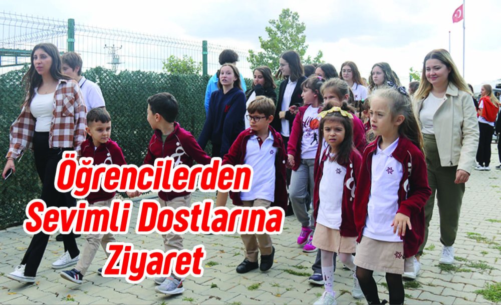 Öğrencilerden Sevimli Dostlarına Ziyaret