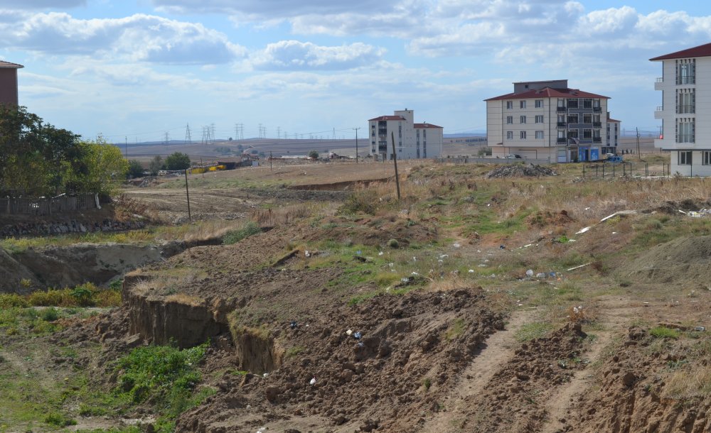 Çalışmadan Sonra Dere Tamamen Kapatıldı 