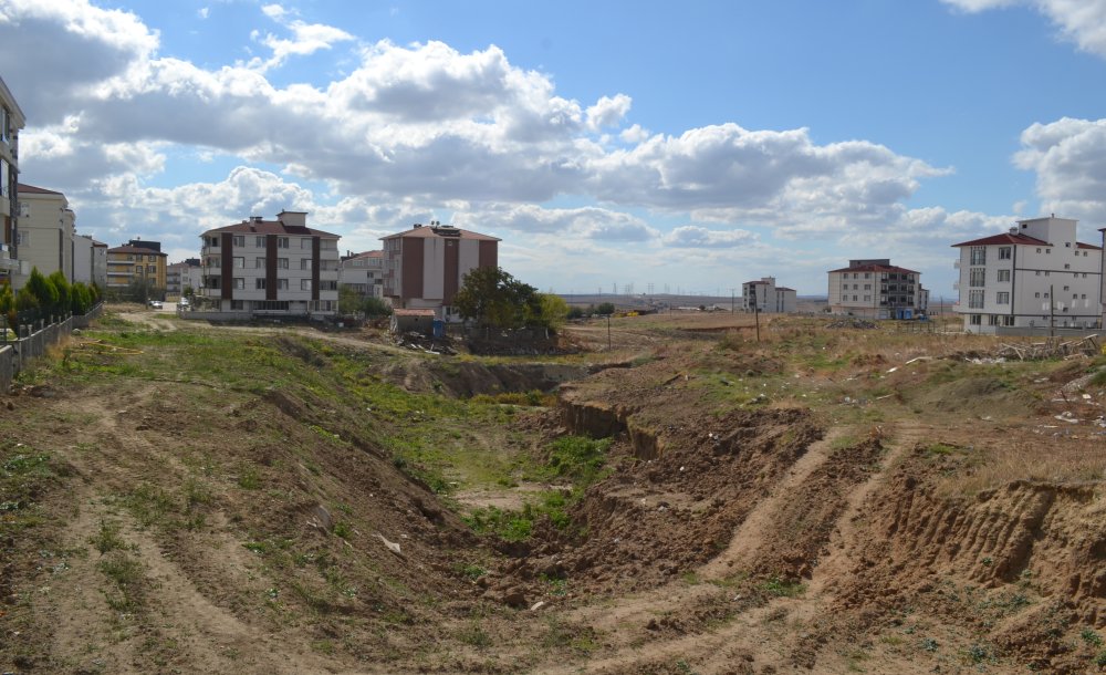 Çalışmadan Sonra Dere Tamamen Kapatıldı 