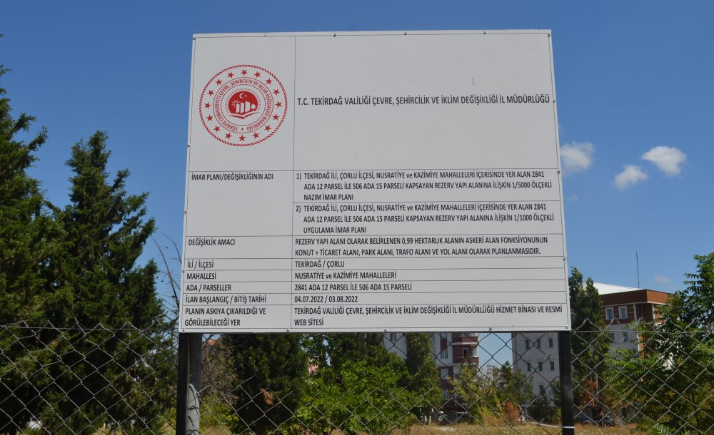 Çorlu Belediyesi'nin İtirazı Reddedildi