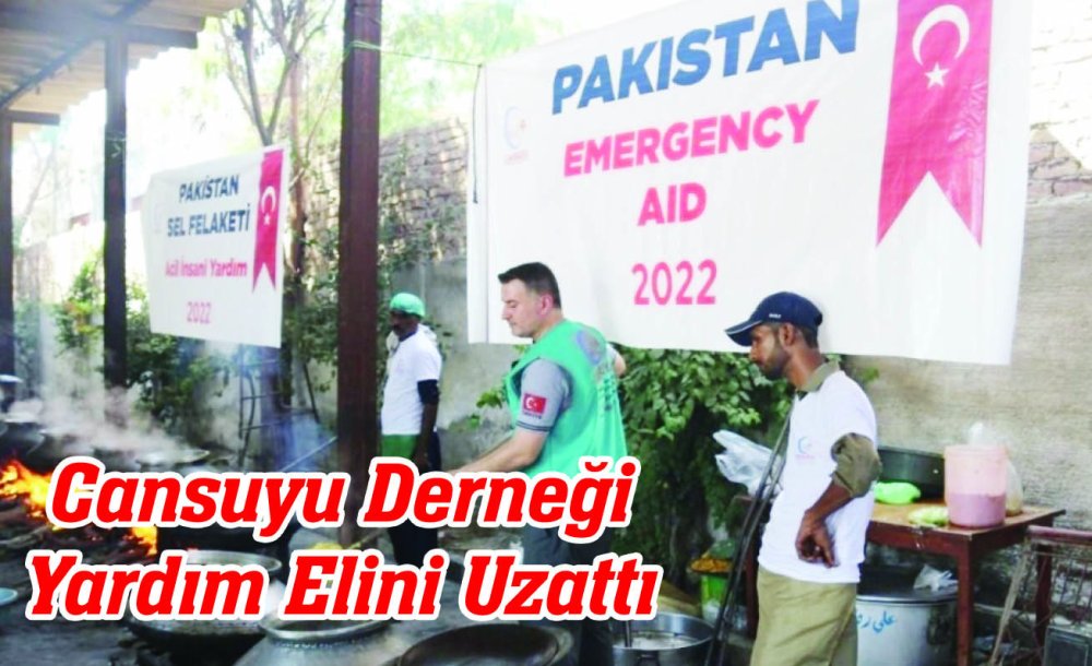 Cansuyu Derneği Yardım Elini Uzattı 