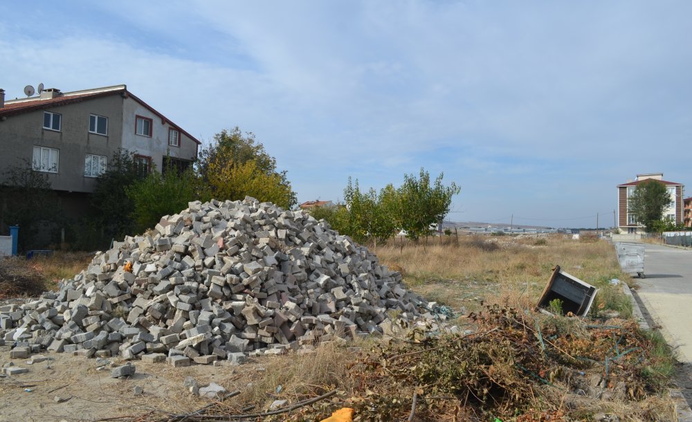 Parke Taşı Çalışması Dikkat Çekiyor