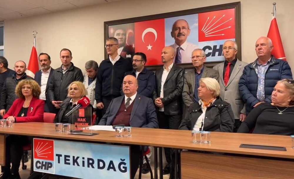 Tekirdağ'da Chp İkiye Bölündü