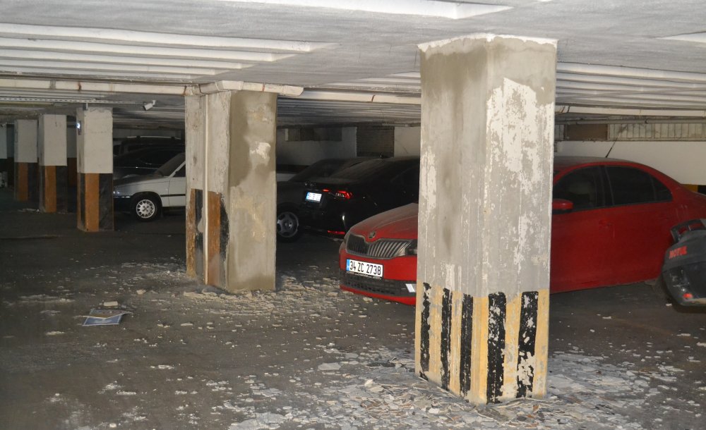 Kapalı Otoparktaki Çalışmalar Devam Ediyor 