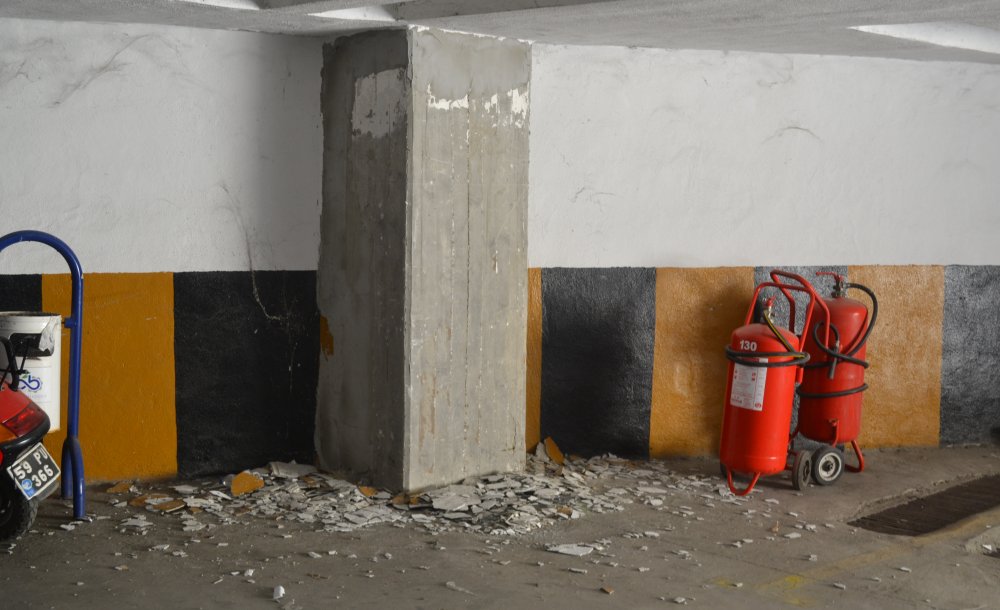 Kapalı Otoparktaki Çalışmalar Devam Ediyor 