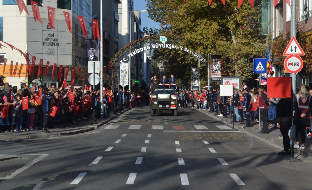 Çorlu'da Cumhuriyet Bayramı Coşkusu Yaşandı 