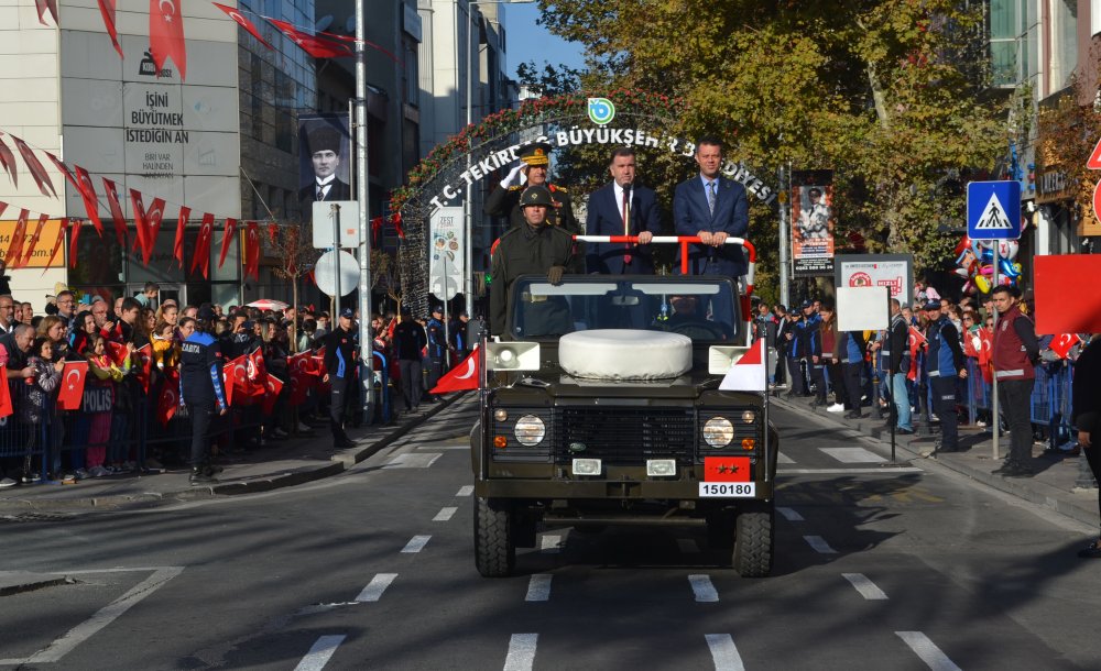 Çorlu'da Cumhuriyet Bayramı Coşkusu Yaşandı 