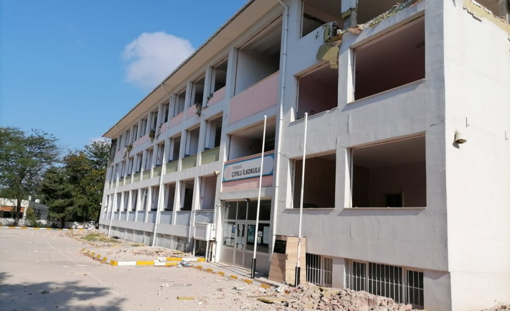 Çorlu İlkokulu Yıkılacak