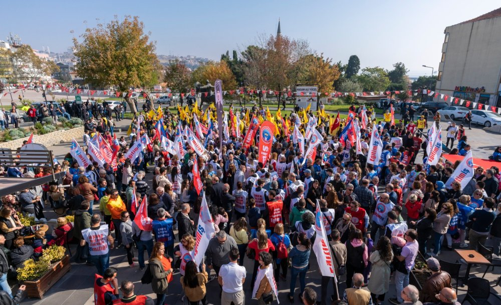 Eğitim İş'li Öğretmenler İş Bıraktı 