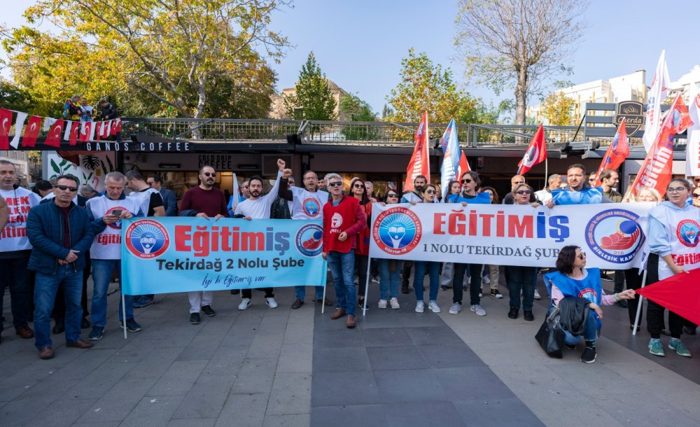 Eğitim İş'li Öğretmenler İş Bıraktı 