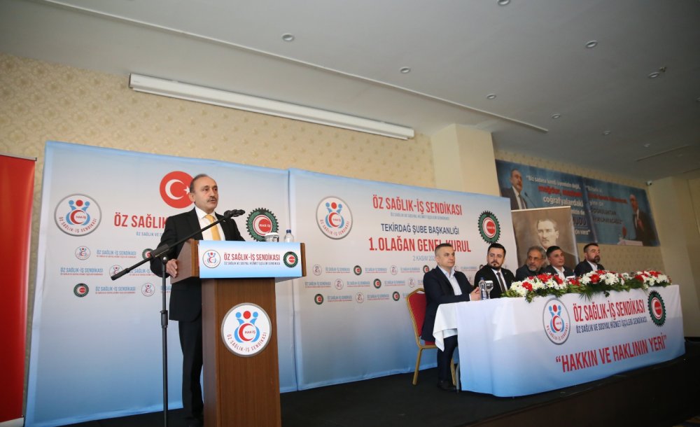 Öz Sağlık İş Sendikası Elif Sağlam'a Emanet  
